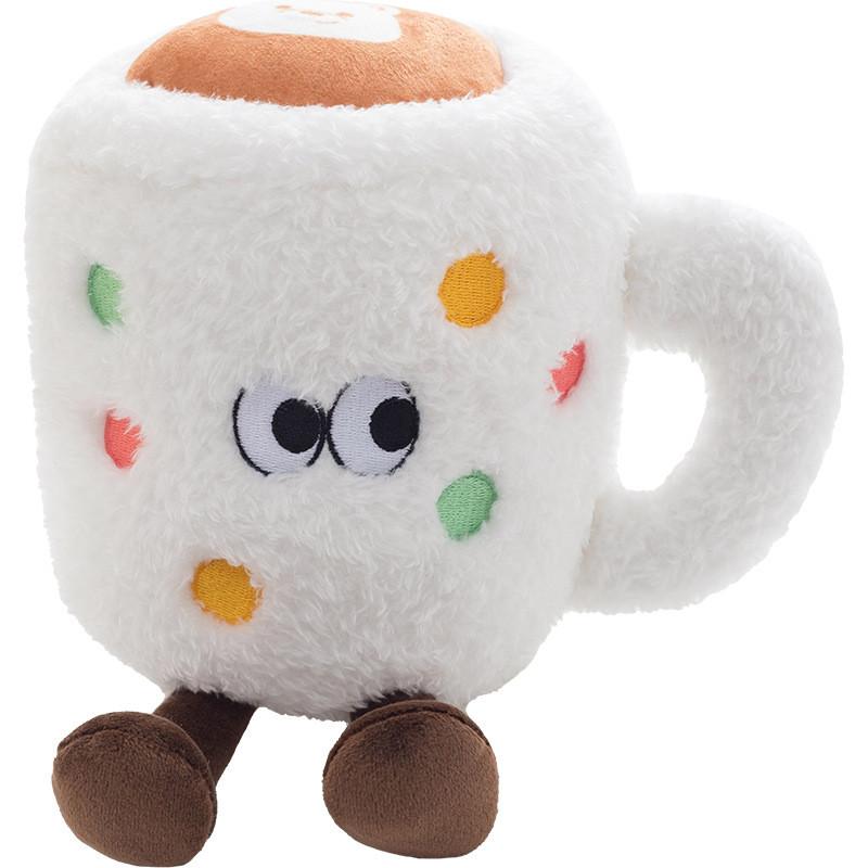 Cup Coffee Plush Toy Cartoon Pineapple Bun Doll Room Decoration Holiday Gift