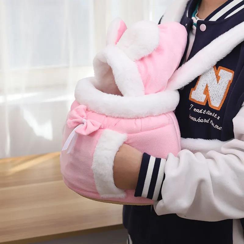 Уличный Дорожный Рюкзак-Переноска для Кошек 2-в-1, Гнездо для Котенка, Чихуахуа, Йоркширский Щенок, Зимние Теплые Сумки для Переноски, Товары для Питомцев