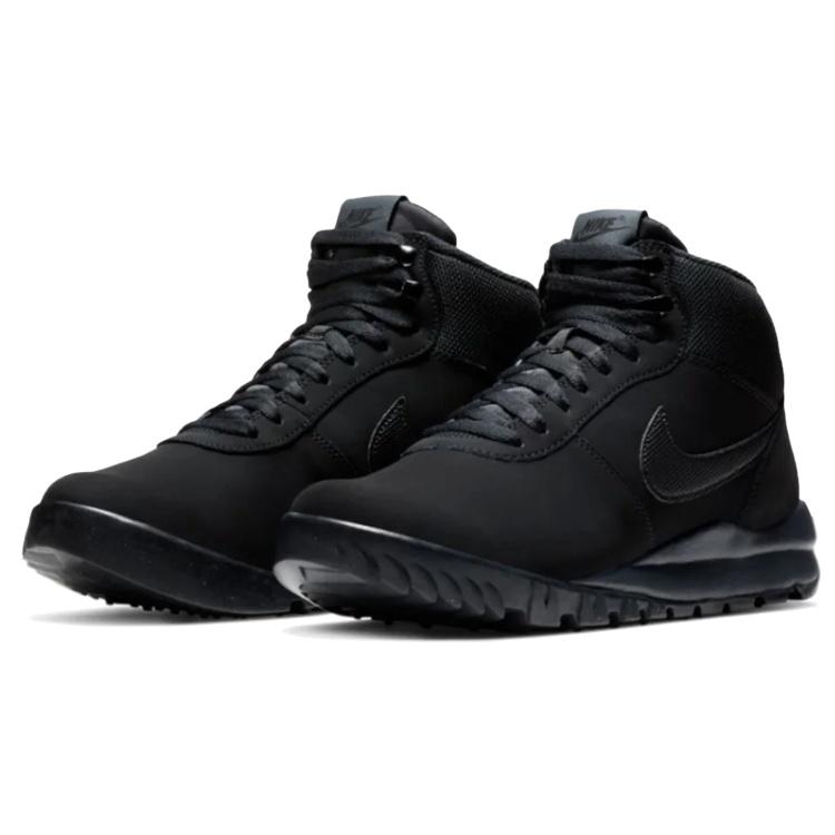 Nike Hoodland Замша 'Triple Black' Мужские 654888-090