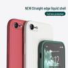 Классический силиконовый чехол для Apple iPhone 8/7/7 Plus - Дизайн с прямыми краями SE2