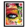 Full Circular Diamond 5D DIY Diamond Painting Eyes & Butterflies Embroidery Cross Stitch Home Decor
