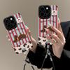 Плюшевый щенок косой ремешок-шнурок для чехла мобильного телефона Apple 17 iphone15promax овчина 16 новый женский 14