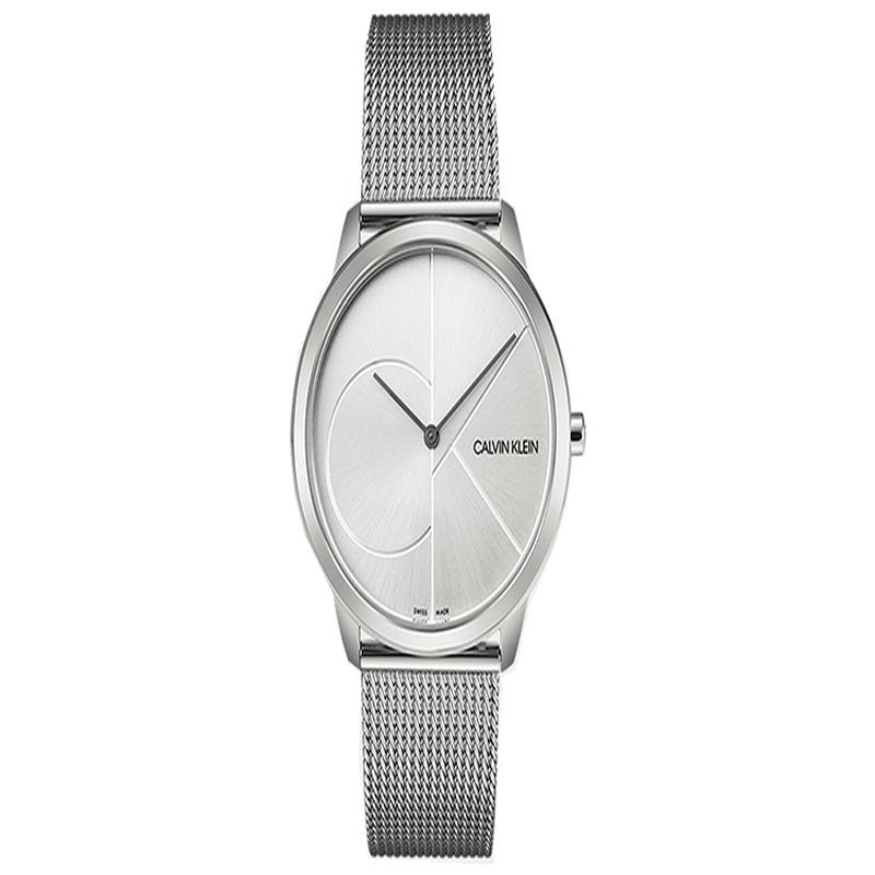 Calvin Klein Часы Серия Quartz Simple Кварцевый механизм Стальной ремешок Серебристый циферблат Мужские часы Расширение K3M2112Z