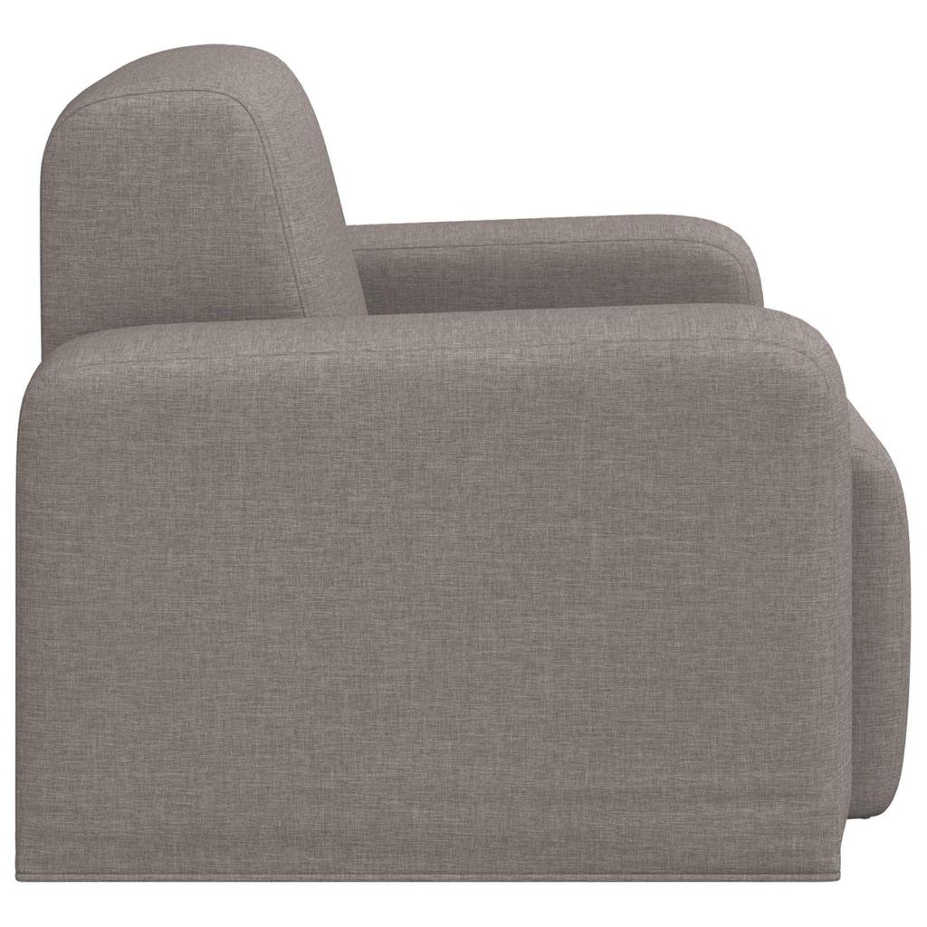 Armchair Taupe Fabric