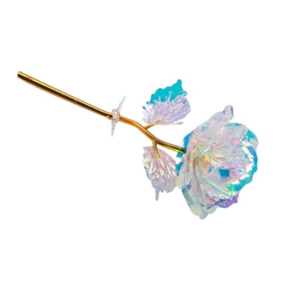 Безопасный Цветок Розы из Золотой Фольги Цветок Розы из Золотой Фольги Искусственный Цветок Розы Симуляция Подвеска Роза из Золотой Фольги Декор для Дома