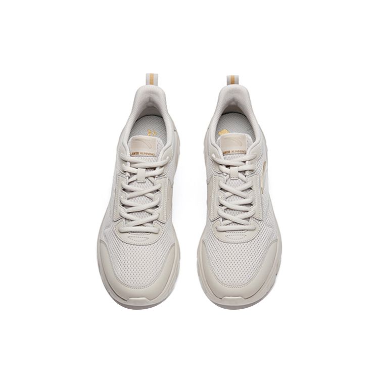 Anta Кроссовки Running Series универсальные амортизирующие прочные дышащие низкие кроссовки мужские серые 912125526-2