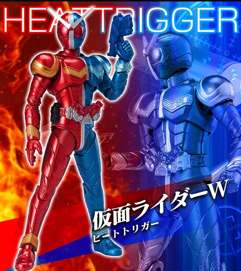 Kamen Rider W Half Change Set 02 Luna Luna Shoudou-XX (Heat Trigger, Metal, Joker)