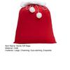 Christmas Velvet Santa Claus Bag 12 X 16/20 X 28 Inch Large Santa Gift Sack with Drawstring Holiday Gift Bag for Present Toys Xmas Party Supplies