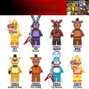8 шт. Фигурки FNAF Игрушки Пять Ночей с Фредди Украшения Сборная Игрушка Модель DIY Игровой Периферийный Подарок на День Рождения для Детей