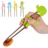 Kids Training Helper Portable Cartoon Learning Training Chopsticks Children Tab