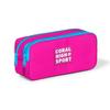 coral high Сумка-карандаш Sport Neon Pink Blue с двумя отделениями 22279