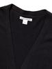Amazon Essentials Lightweight Knit Open Size 2XL Women's Cardigan, Front, Black,