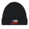 Bonnet Drapeau Chili En Noir