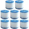 Type VI Hot Tub Filter Replacement Swimming Pool Filters for Bestway Flowclear Filter Cartridge Soft Rubber SPA Filter for Intex
