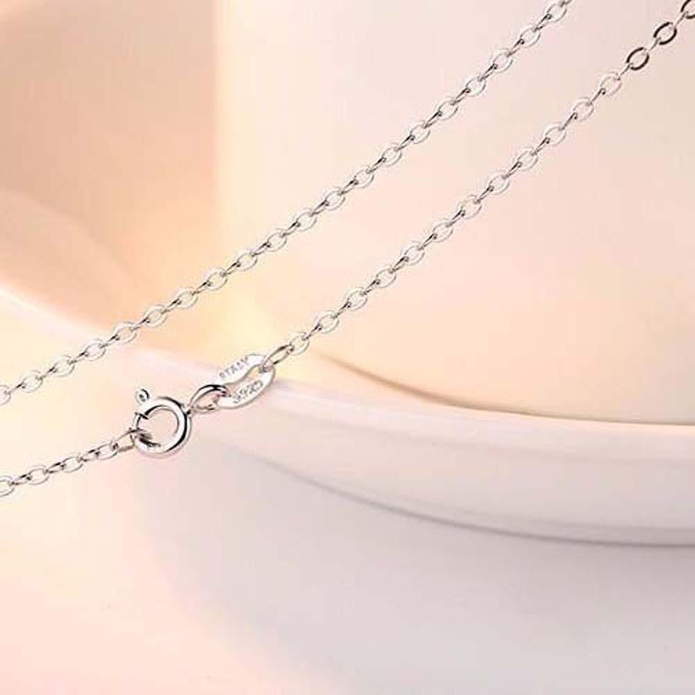 925 Silver Stacked Silver Necklace Luxury Collarbone Chain Elegant Glitter Choker Necklace Bride