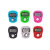 Electronic Finger Counter Ring Finger Click Portable Resettable Digital Display Counter Golf Count Braided Prayer Accessories