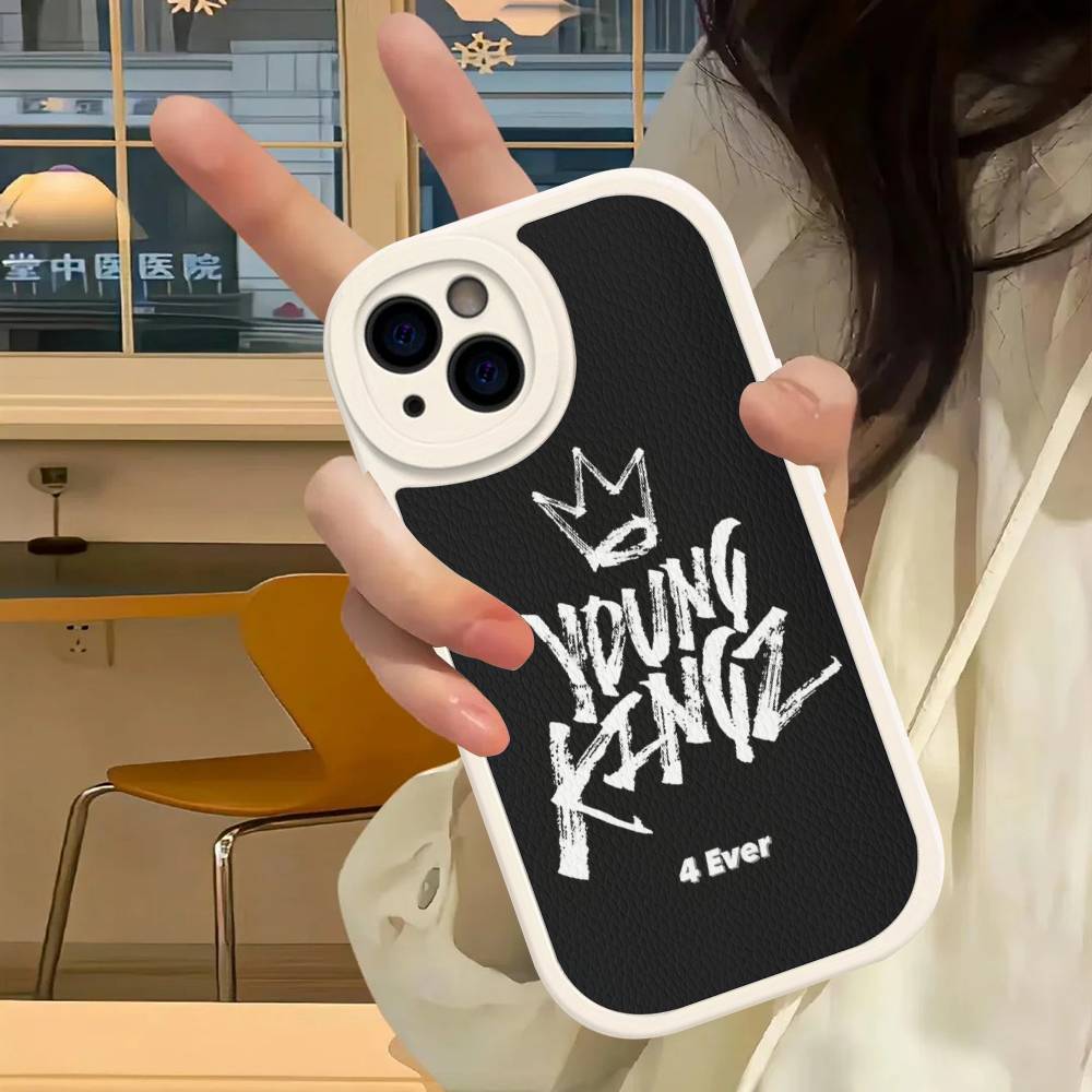 Myke Towers Rapper Phone Case For IPhone 16 15 14 13 12 11 Pro Max Plus Leather Soft Cover