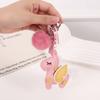 Cartoon Zodiac Pony Bag Pendant Elegant Chinese New Year Gift Kawaii Horse Keychain  Birthday Gift
