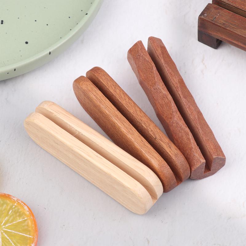 2 шт. Сапеле Сковорода Изолированная ручка Защита от ожогов Сковорода-гриль Изолированная ручка Термостойкая Для посуды Сотейник Сковорода для жарки