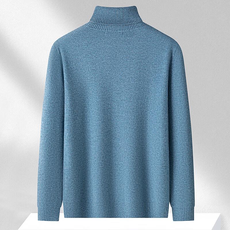 FAPAI Men's Luxury Cashmere Turtleneck Sweater