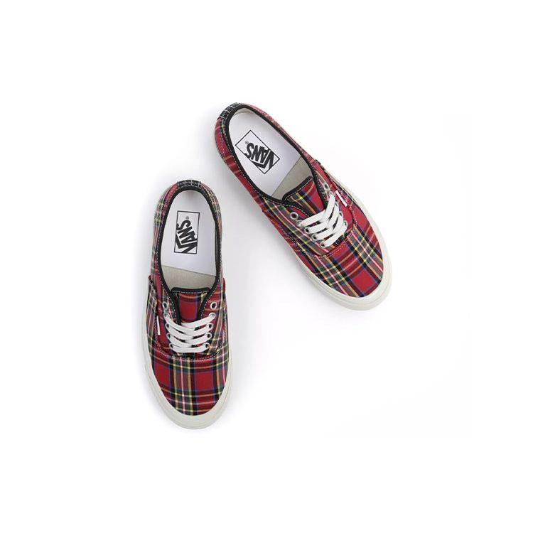 Vans Оригинальные мужские и женские низкие кеды в клетку 44 DX Красно-коричневые VN0A5KX4RGR