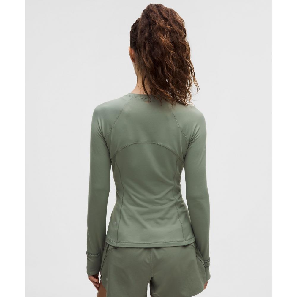 Lululemon It S Rulu Long Sleeve Shirt  Updated Willow Leaf
