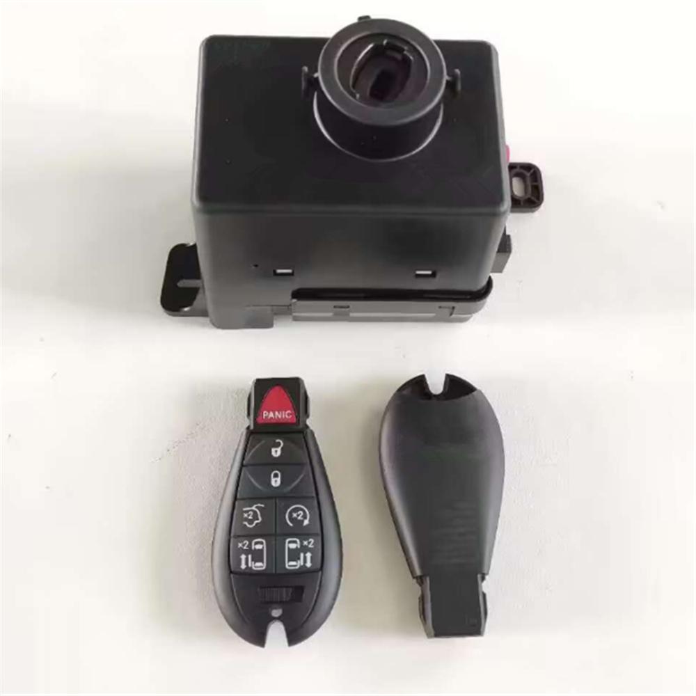 Wireless Ignition Node Module with 2 Keys Fit For Chrysler Dodge Jeep 68210156AB