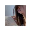 Elegant Tiny Star Steel Earrings | Silver Plated