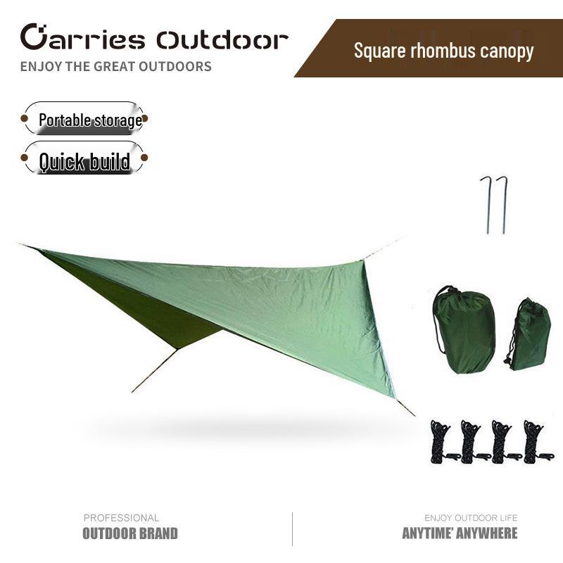 Keith Rhombic Canopy: Multifunctional Waterproof Hammock Sunshade & Outdoor Camping Ground Mat