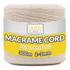 Corde Macramé - Creative Deco - 3mm X 300m - Fil De Coton Beige - 15 Plis - Naturel