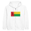 Sweat à capuche - PIXELFORMA - Drapeau Guinée-Bissau - Полиэстер-Котон - Белый - Manches longues