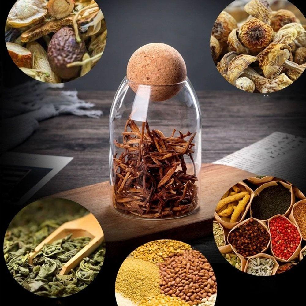 Прозрачный Чай Кофе Сахарница Стеклянная Бутылка для Хранения Стеклянная Бутылка Для Хранения Новый Контейнер Для Пищевых Продуктов Кофе