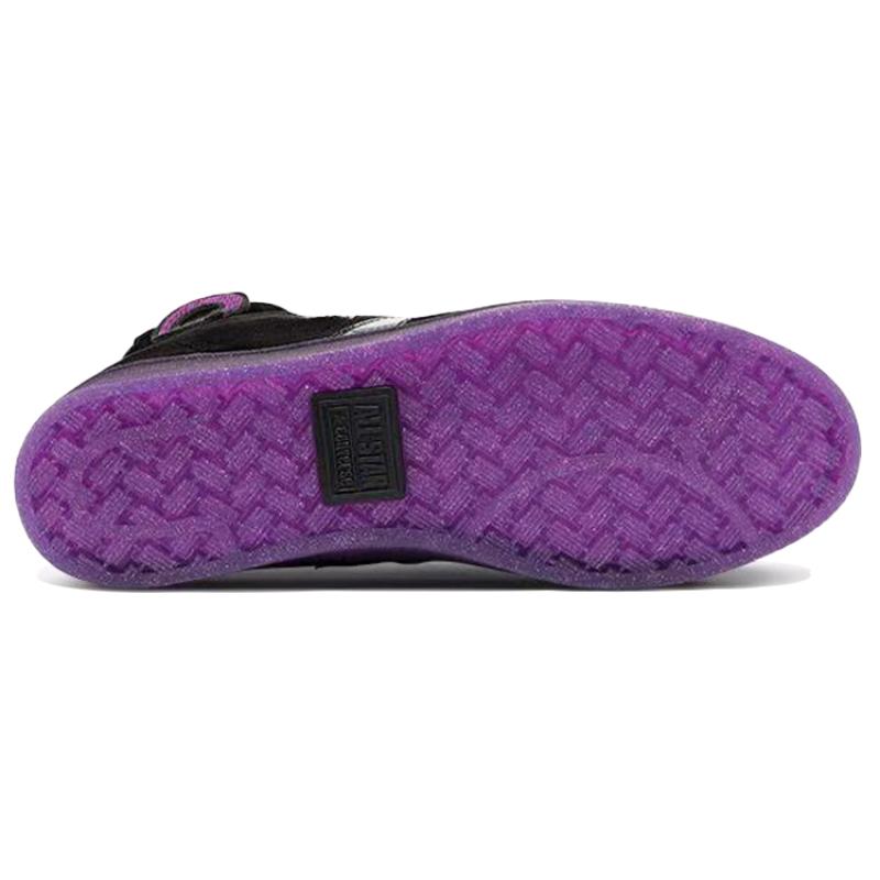 Joe FreshGoods x Converse Cons Pro Leather Нескользящие Прочные Высокие Кеды для Скейтбординга Унисекс Черный Фиолетовый