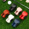Colorful Pouch PU Leather Golf Ball Bag Golf TEE Case Storage Waist Holder