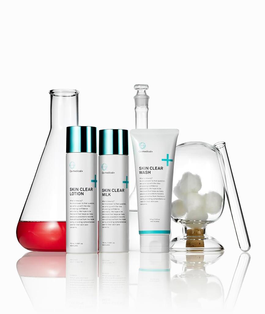 CO Medicated Skin Clear Lotion Acne Care Lotion Contains Glycyrrhizic Acid Colloidal Gold 100mL Acne Acne Care Thoroughly Gentle On the Skin