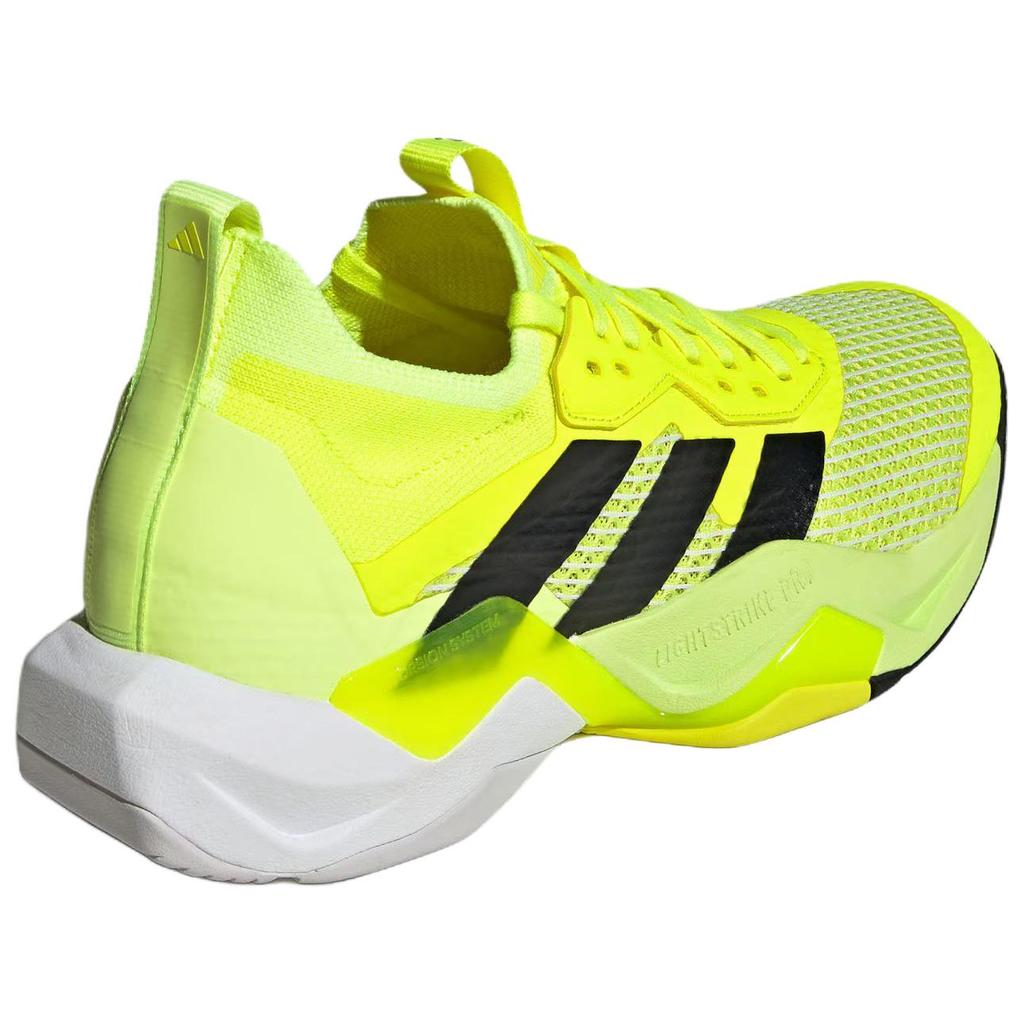 adidas Rapidmove Adv 2 Кроссовки для тренировок Молниеносный изгиб Удобная посадка Нескользящая прочная подошва Тренировочные кроссовки Мужские кроссовки Желтый Черный JQ3940