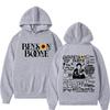 Benson Boone American Heart Tour Autumn Edition Warm Men's and Women's Fashion Hoodie Oversized Retro Hoodie
