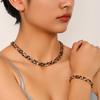 Fashion Dangle Necklace For Women's Jewelry Set