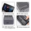 USB-зарядное устройство для литий-ионных аккумуляторов 1,2 В AA / AAA 3,7 В 26650 18650 18500 16350 14500 с многофункциональным светодиодным дисплеем, быстрое интеллектуальное зарядное устройство
