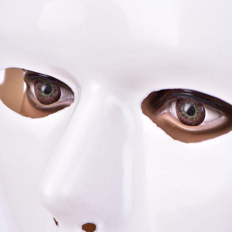 Унисекс пластиковая страшная маска маскарадная вечеринка призрак театр реквизит танцевальное нарядное платье