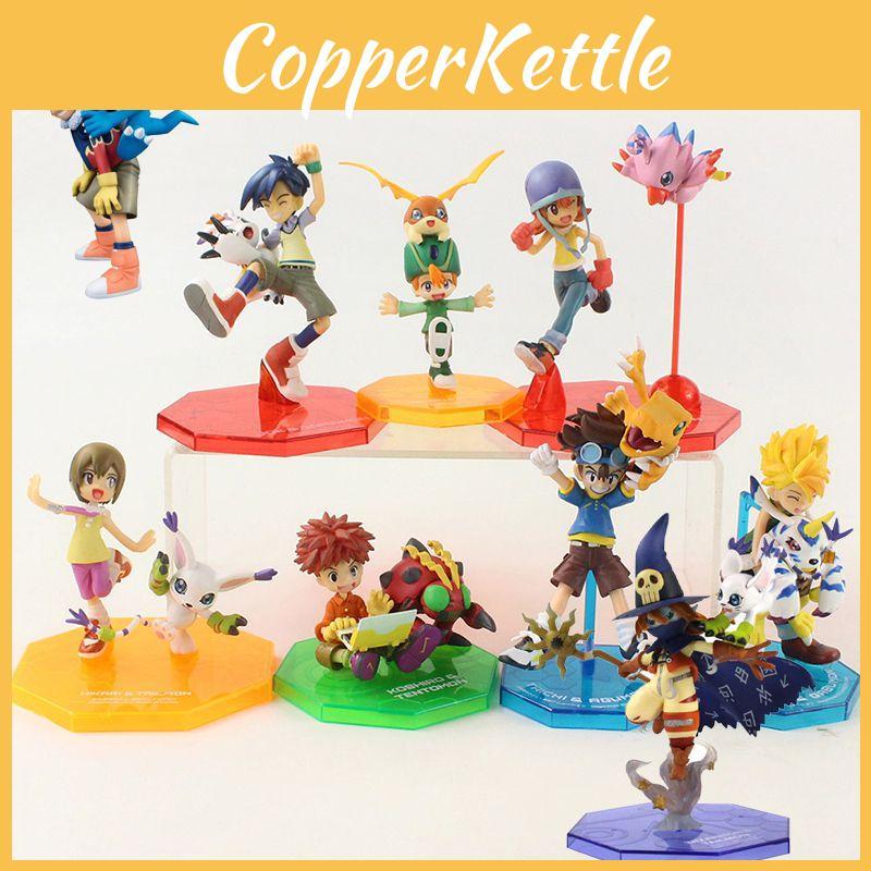 Премиум Качество Digimon Digital Monster Экшн Фигурки Игрушки Ягами Тайчи Агумон Коллекционные