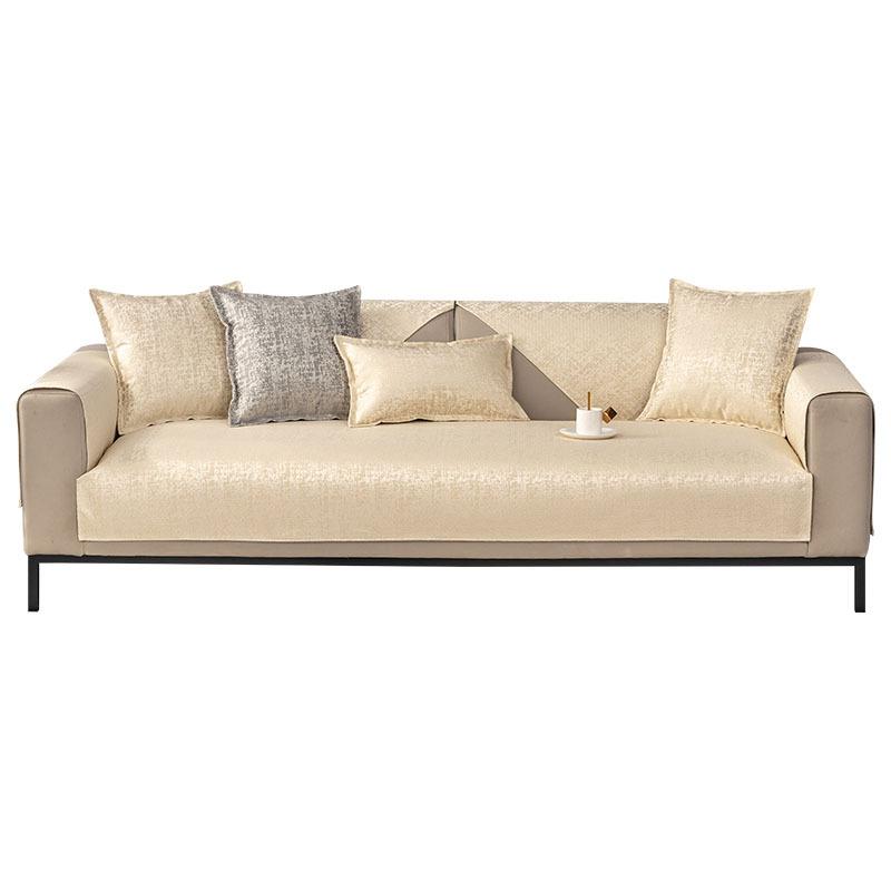 High-precision Color Jacquard Scandinavian Modern Simple Sofa Cushion Light Luxury Style Four Seasons General Non-slip Seat Cushion Sofa Cover
