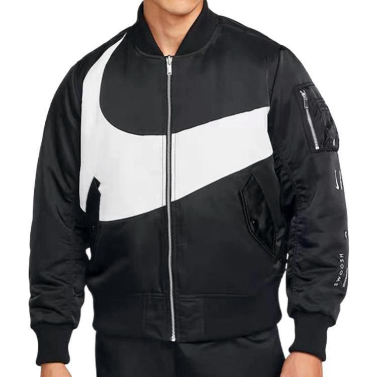 Nike Терма-ФИТ Синтетическая Куртка-Бомбер Phil Двусторонняя Черная DR7021-010