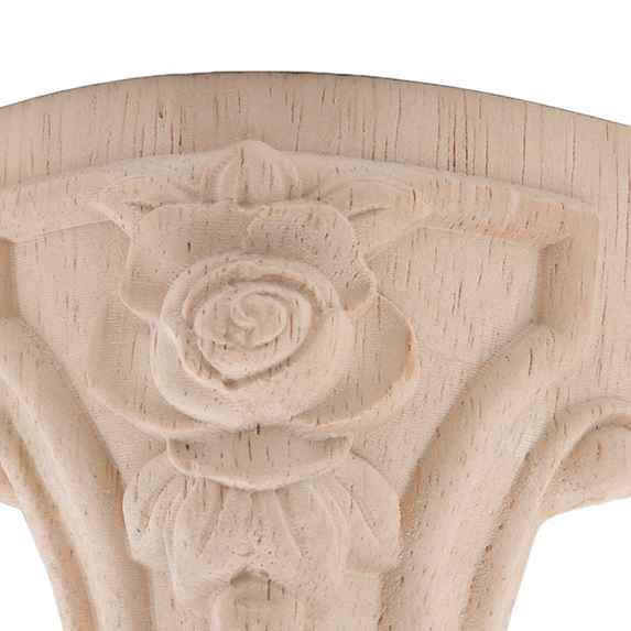 Европейский стиль массив дерева резные ножки мебели ножки для сидений тумбы под телевизор