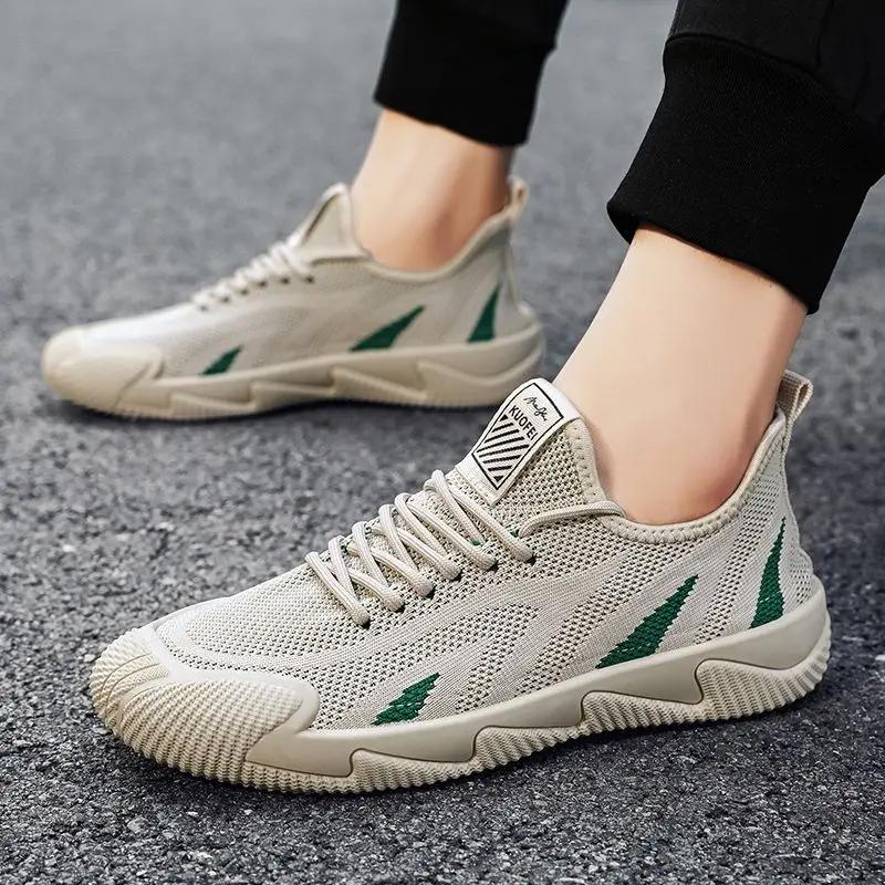 Сетчатая трендовая обувь 2024 года для мужчин, легкие повседневные кроссовки, дешевая ликвидация, простые, легкие, 39, оригинальные, модные, дышащие, широкие