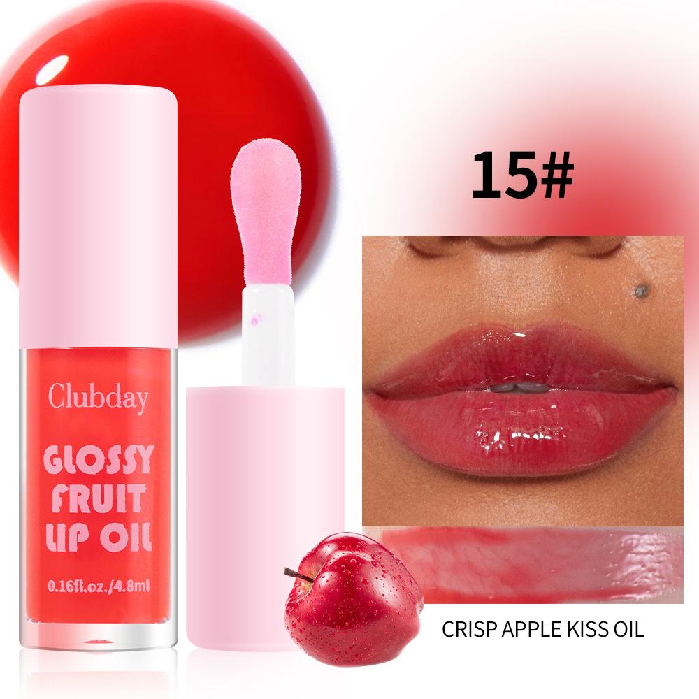 20 цветов фруктовый жемчужный увлажняющий желе-масло для губ стойкий увлажняющий водный блеск для губ мерцающий теплый оттенок для губ