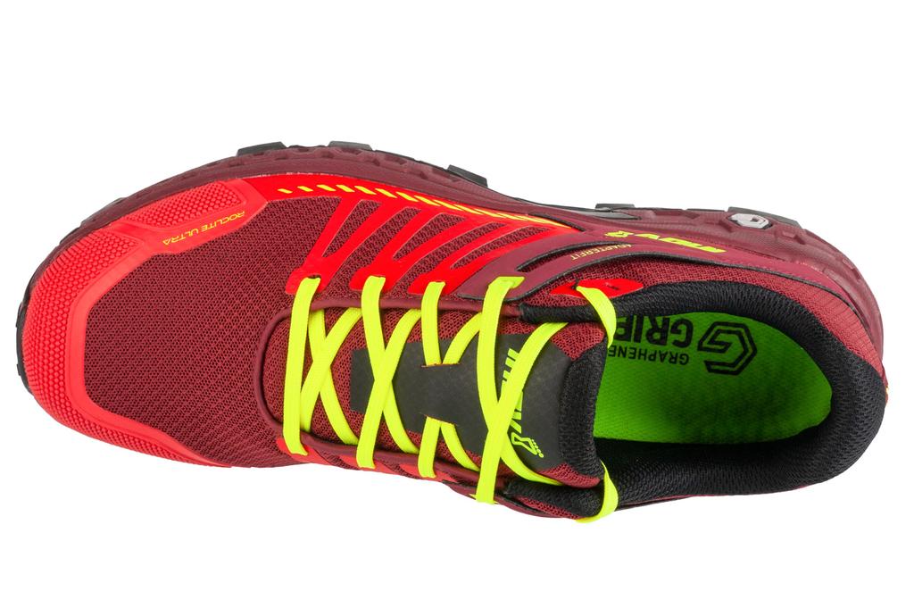Inov-8 Roclite Ultra G 320, мужские бордовые кроссовки для бега