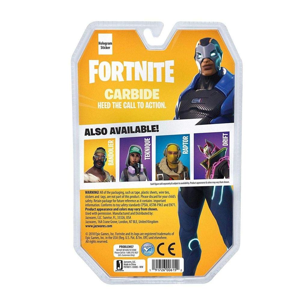 Fortnite Соло Режим Карбид (Jazwares) 4-дюймовая фигура