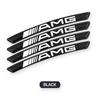 TQEF2 For Mercedes Benz AMG CLA CLS W212 W213 W204 W205 W176 GLC 4Pcs Car Wheel Hub Rim Stickers Decals Auto Styling Accessories