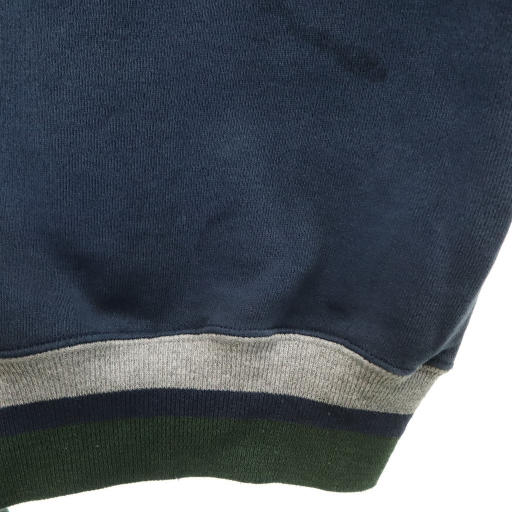 Champion 90s Old Long sleeve sweat XL Navy system Men's Used